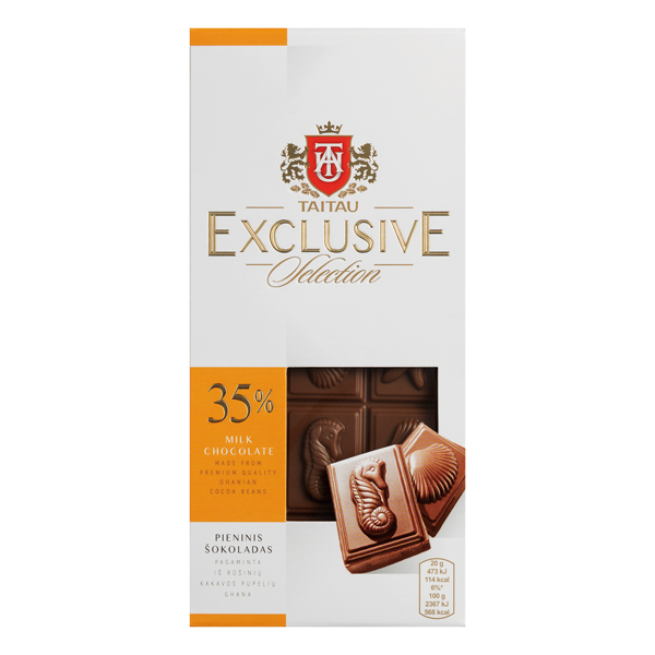 テイタウ エクスクルーシブ ミルクチョコレート カカオ35% 100g